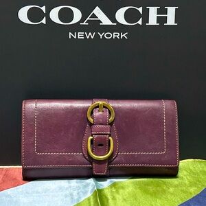 COACH Garcia Legacy Trifold Long Wallet